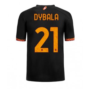 AS Roma Paulo Dybala #21 Rezervni Dres 2023-24 Kratak Rukavima